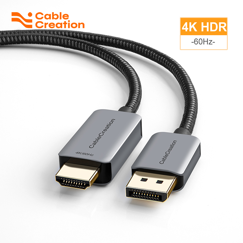 4 Hdmi Multi Monitor Video Card 4K - CableCreation Aktywny kabel DisplayPort na HDMI