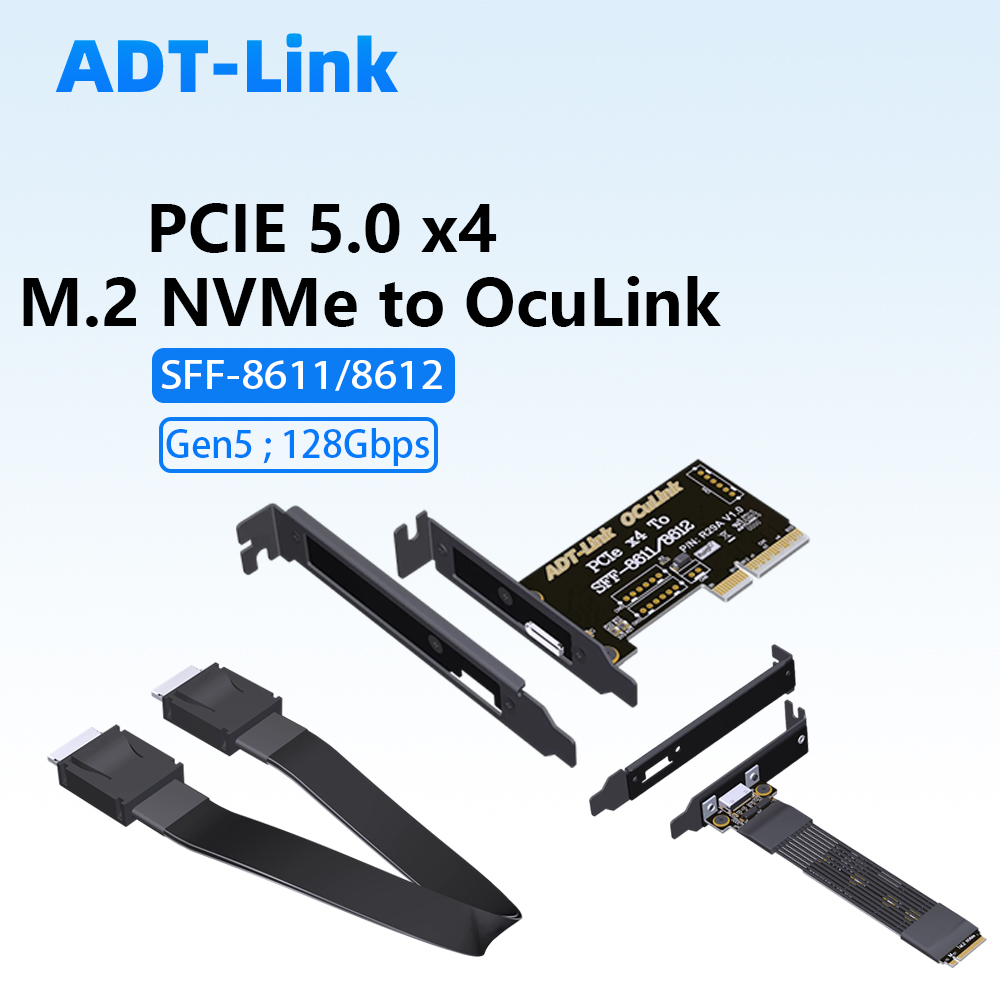 Adapter PCIE 5.0 X4 Gen5 M.2 N – Oculink Egpu Dock Graphics Card recenzja i cena