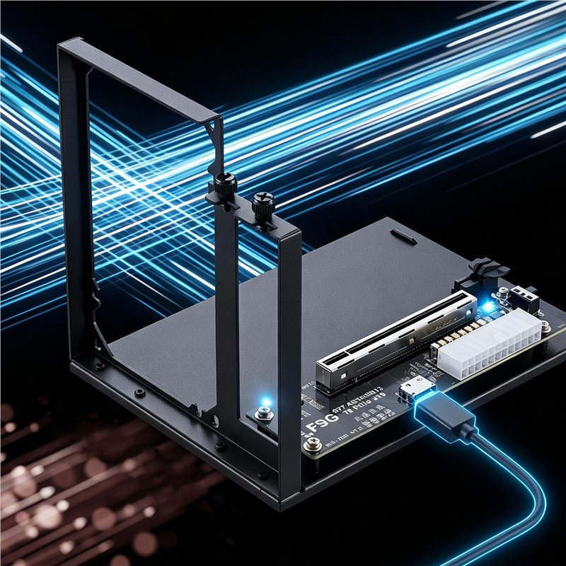 Aktywna stacja dokująca F9G-BK – Oculink Egpu Dock Graphics Card recenzja i cena